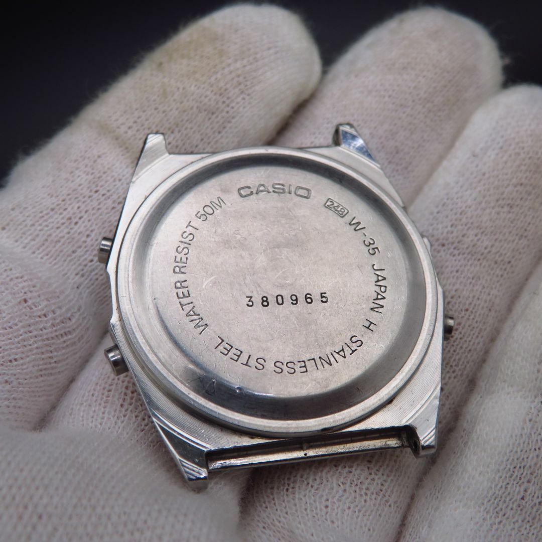 CASIO - CASIO デジタル腕時計 W-35 ヴィンテージ カジキの通販 CASIO - CASIO デジタル腕時計 W-35 ヴィンテージ カジキの通販