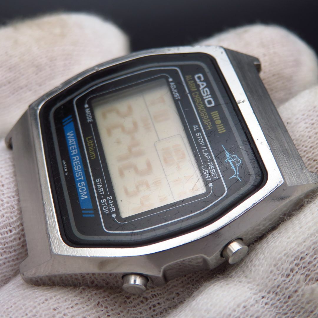 CASIO - CASIO デジタル腕時計 W-35 ヴィンテージ カジキの通販 CASIO - CASIO デジタル腕時計 W-35 ヴィンテージ カジキの通販
