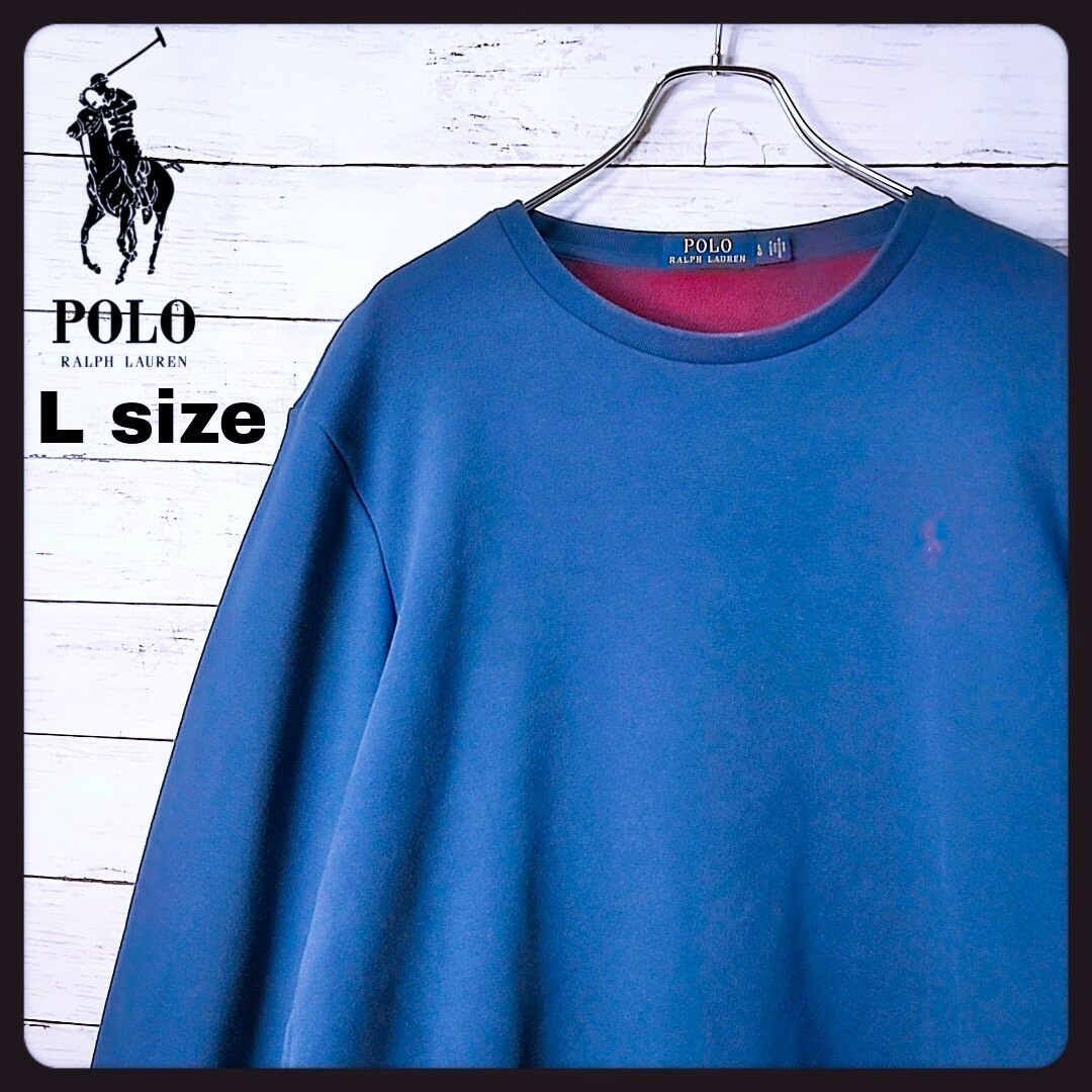 POLO RALPH LAUREN - POLO RALPH LAUREN 刺繍ロゴスウェットLの通販 by