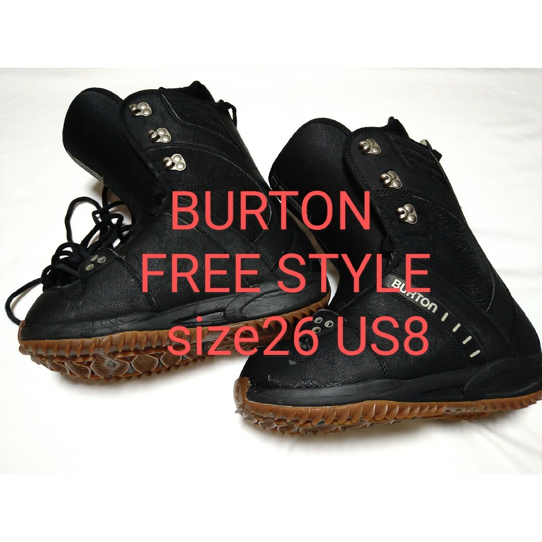 ◆ スノボ ブーツ Burton FREESTYLE US8 約 26.0 cm
