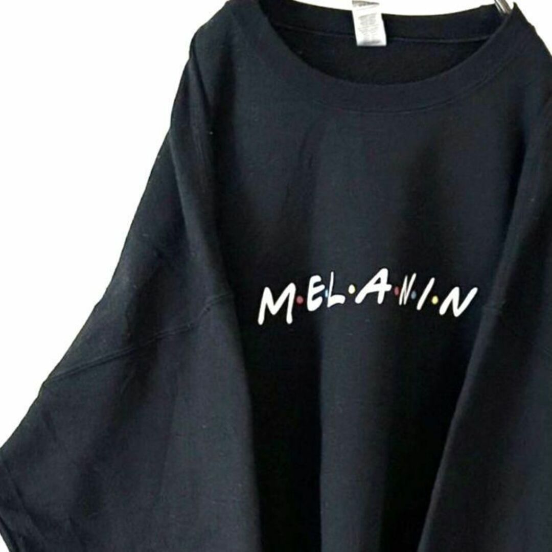 ギルダン MELANIN メラニン スウェット 2XL ブラック 黒