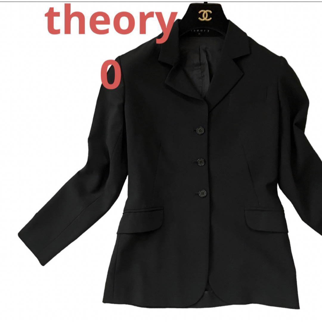 テーラードジャケットセオリー theory ジャケット 美品 黒