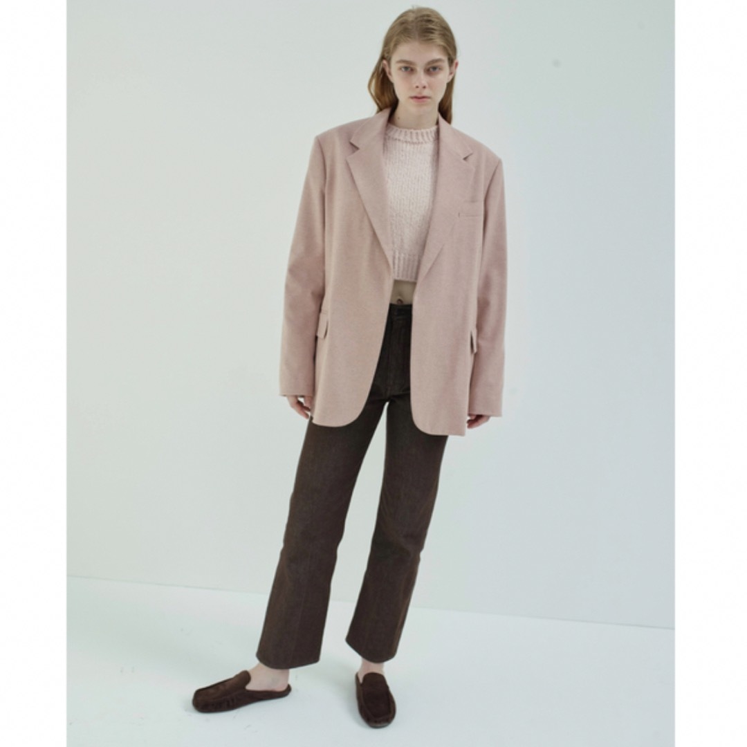 AURALEE - オーラリー WOOL FULLING FLANNEL JACKET レディース0 AURALEE - オーラリー WOOL FULLING FLANNEL JACKET レディース0