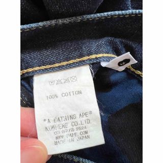 A BATHING APE - アベイシングエイプR カッコイイデニムパンツの通販