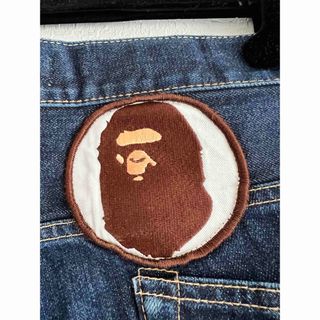 A BATHING APE - アベイシングエイプR カッコイイデニムパンツの通販