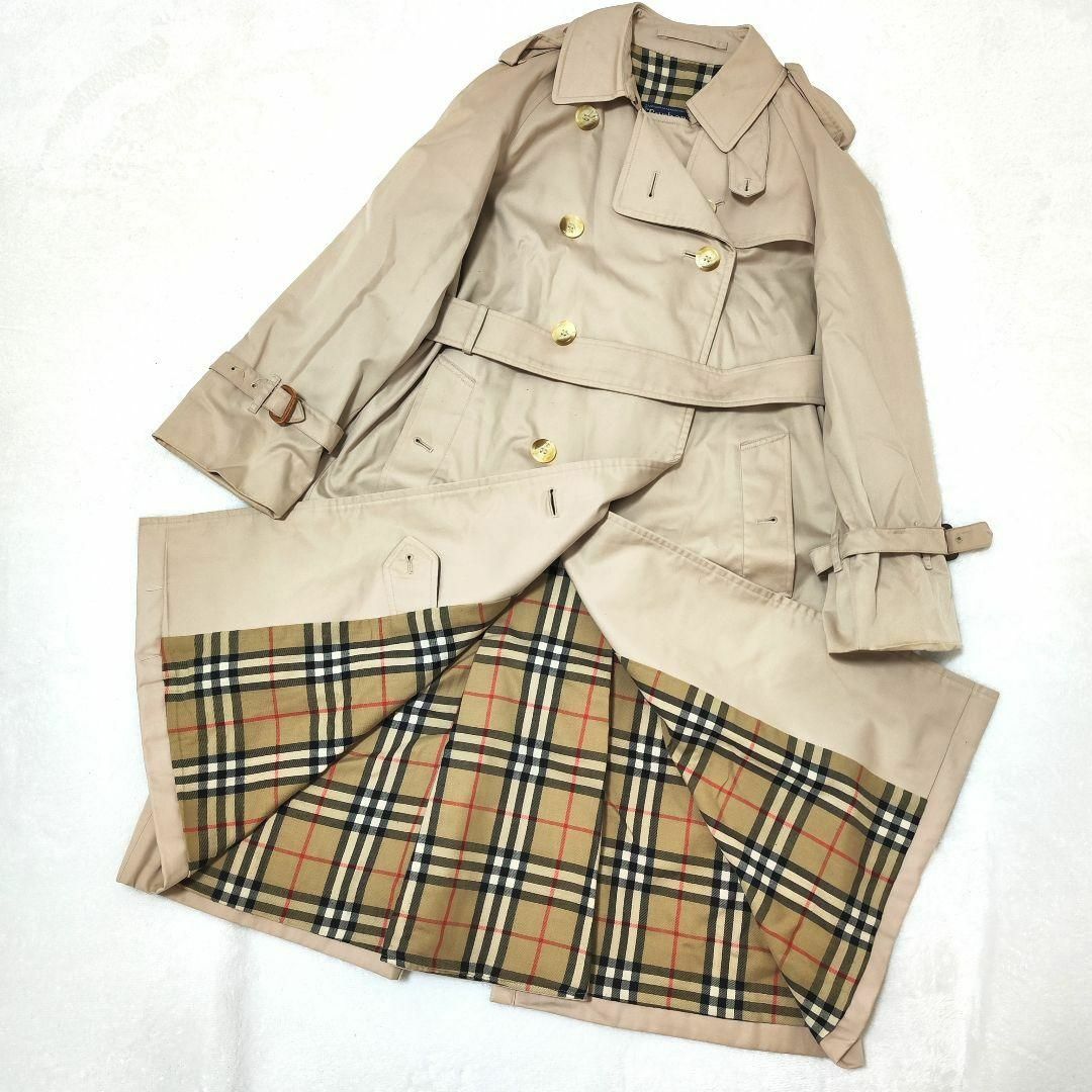 希少 BURBERY バーバリーロンドン ノバチェック ライナー ロングコート 希少 BURBERY バーバリーロンドン ノバチェック ライナー ロングコート
