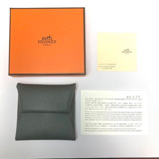 エルメス(Hermes)の【B刻印】バスティア  コインケース エバーカラー グレー エルメス(コインケース)