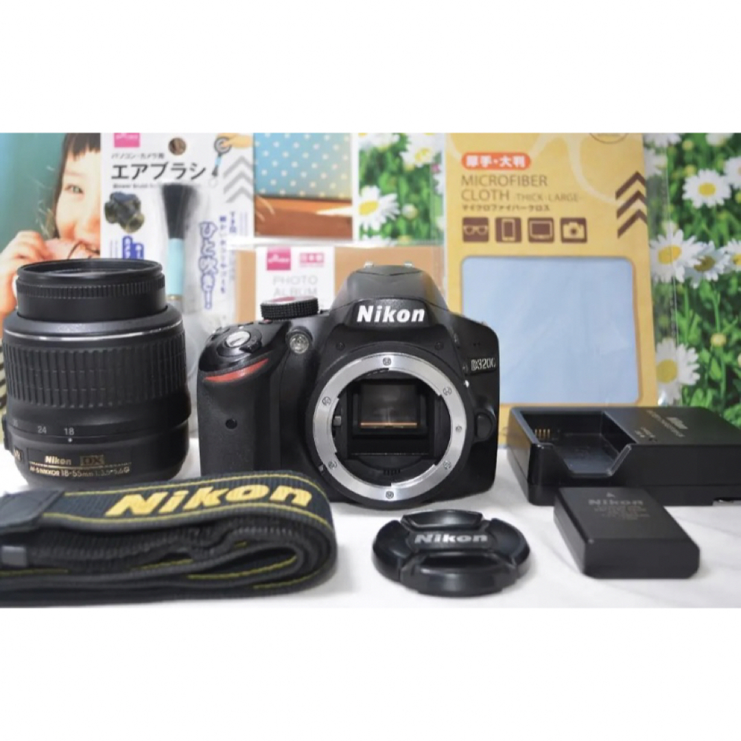 ❤Nikon ニコン D3200❤高画質一眼レフ❤初心者オススメ❤すぐに使える!-