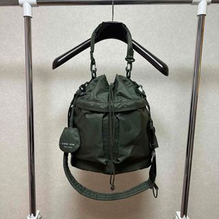 ハイク(HYKE)のHYKE×PORTER  2WAY TOOL BAG LARGE Olive(ショルダーバッグ)