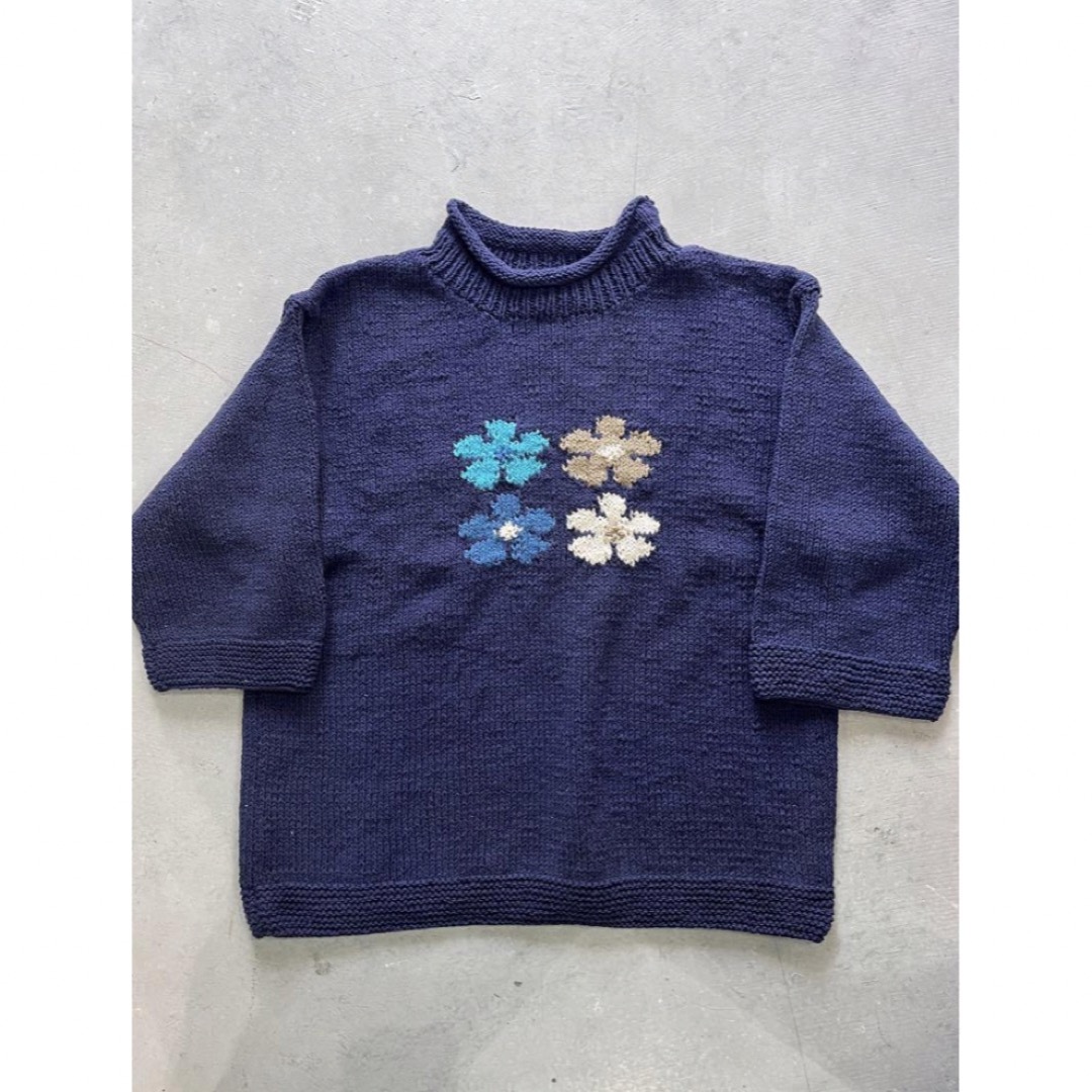 macmahon knitting mills 23ssフラワーニット Knit