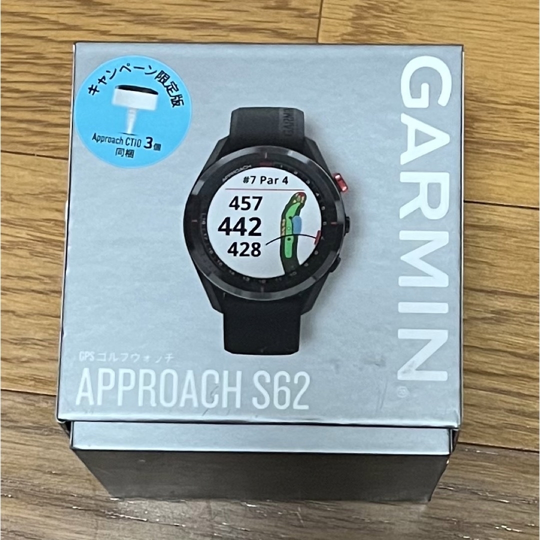 ゴルフ【美品】GARMIN APPROACH S62 CT10付き