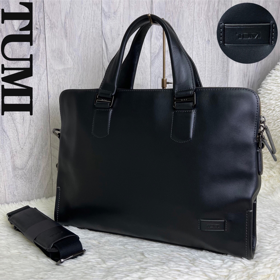 人気♡オールレザー♡A4可♡極美品♡TUMI トゥミ 2way ビジネスバッグ