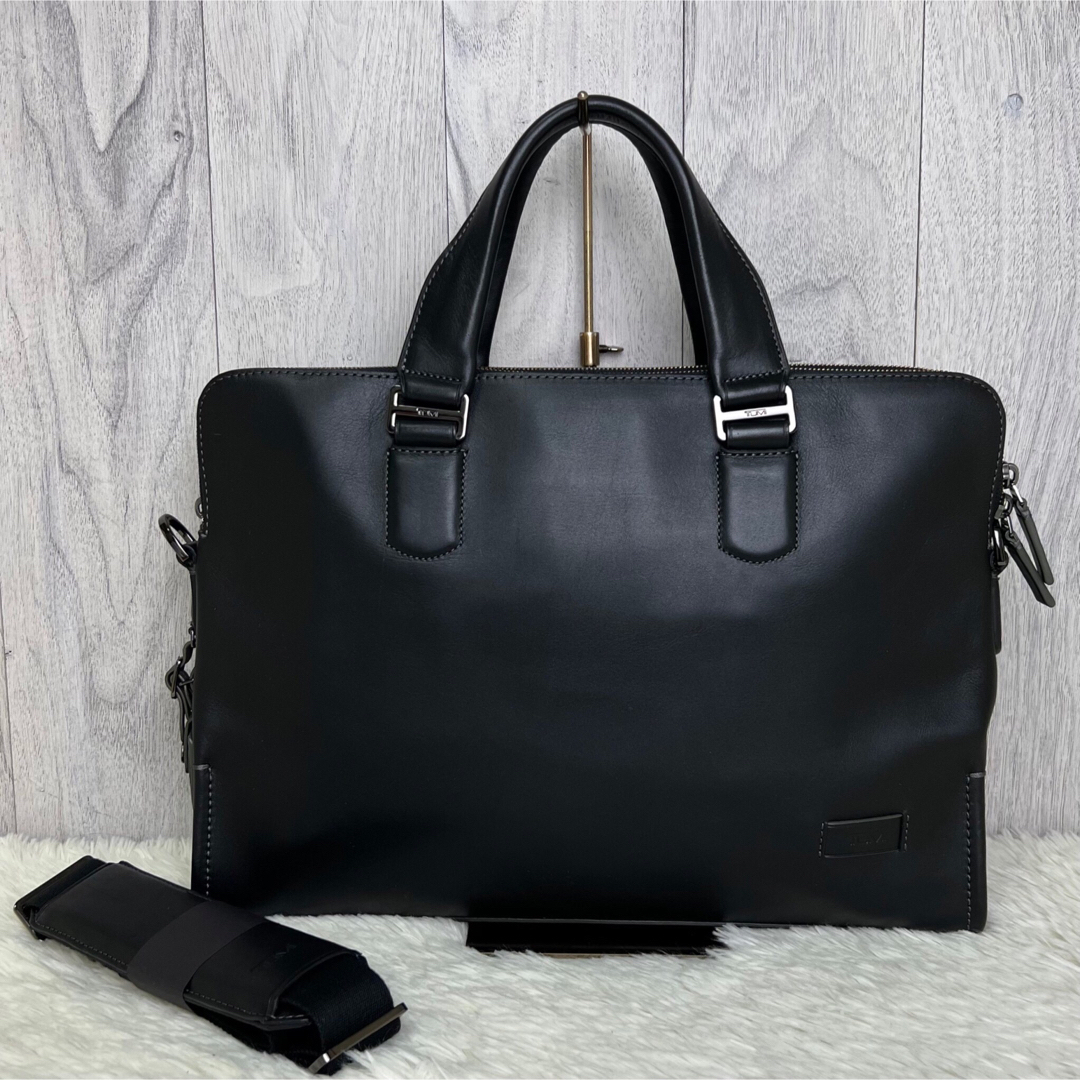 極美品】TUMI ショルダーバッグ ビジネスバッグ ブラック A4 2way-