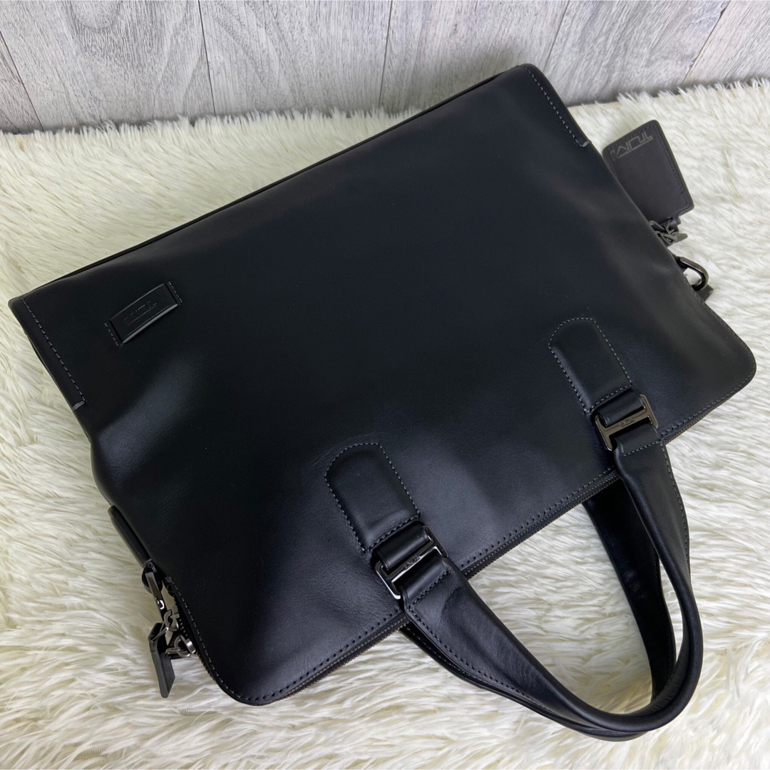 人気♡オールレザー♡A4可♡美品♡TUMI トゥミ 2way ビジネスバッグ