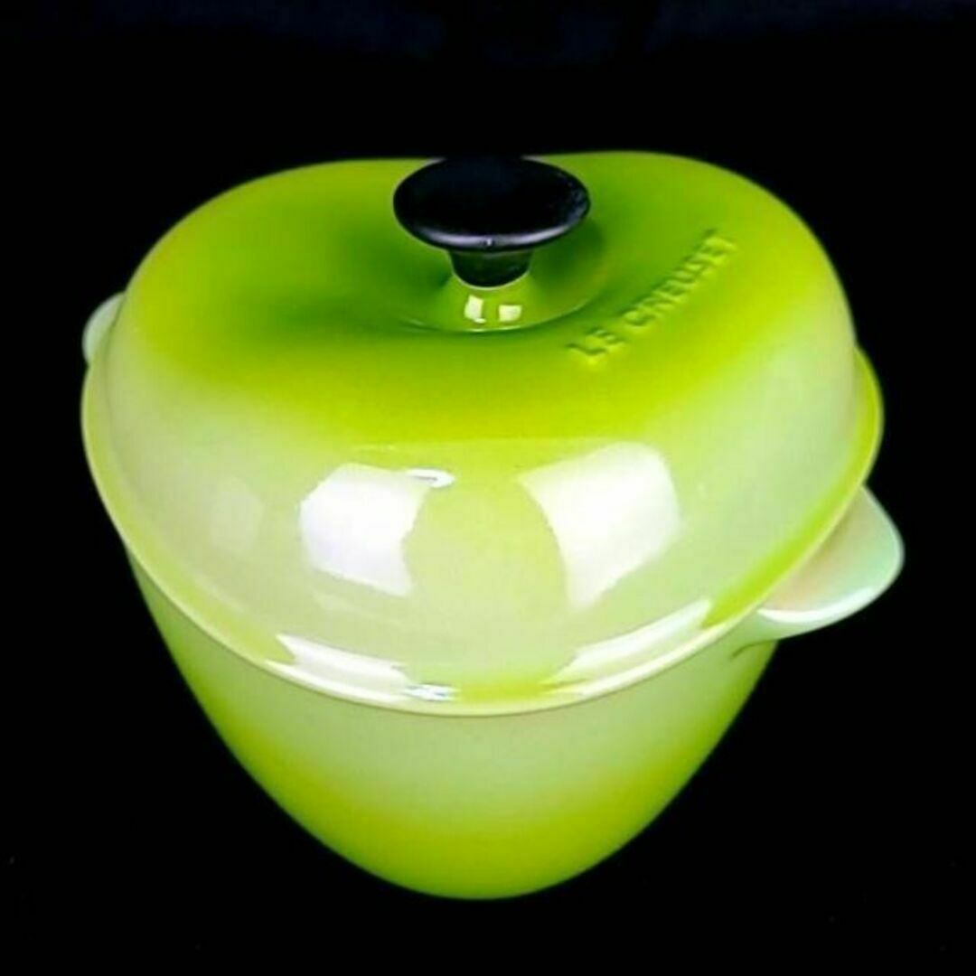 LE CREUSET - ☆ 未使用 ◇ ルクルーゼ アップルココット グリーン 箱