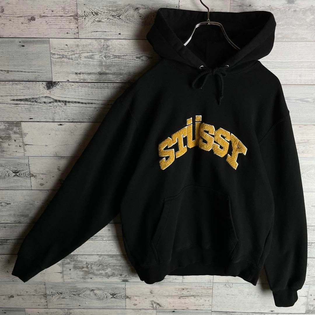 STUSSY - 【美品 即完売モデル】ステューシー☆ センターパイルロゴ