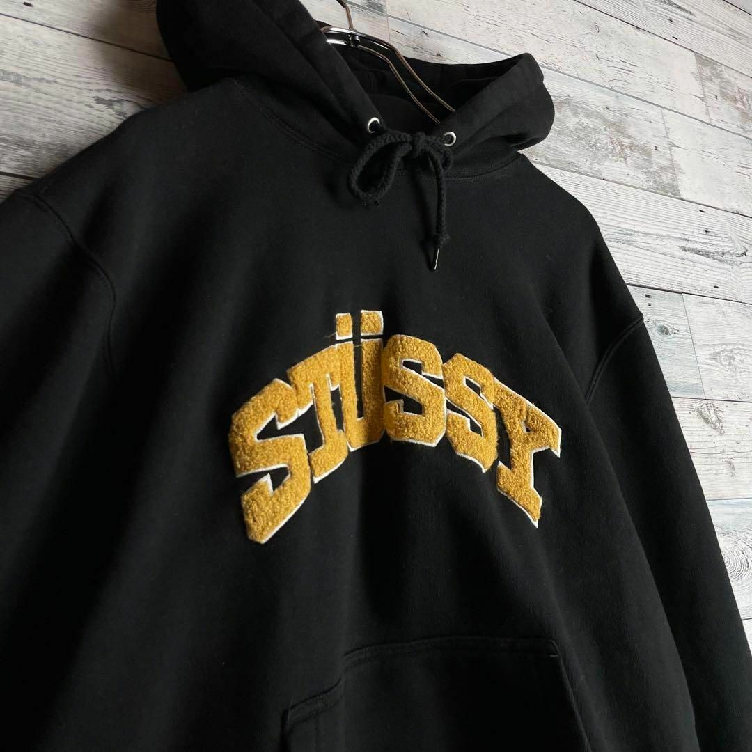 STUSSY - 【美品 即完売モデル】ステューシー☆ センターパイルロゴ