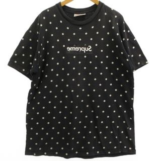 シュプリーム(Supreme)のシュプリーム ×コムデギャルソンシャツ Tシャツ ドット柄 L ■GY12(Tシャツ/カットソー(半袖/袖なし))