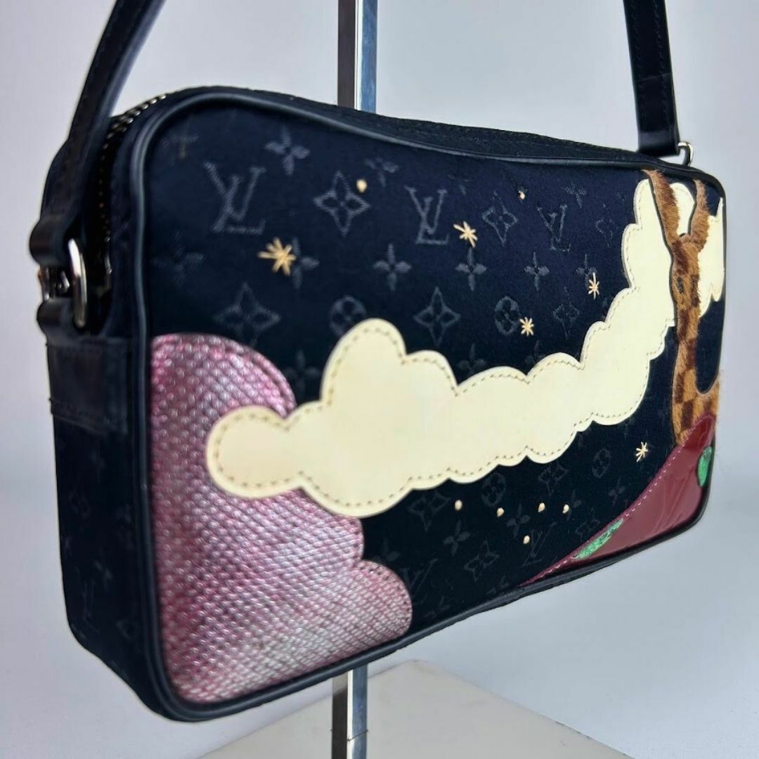 LOUIS VUITTON コント ドゥ ポシェット キリン柄 ポーチ