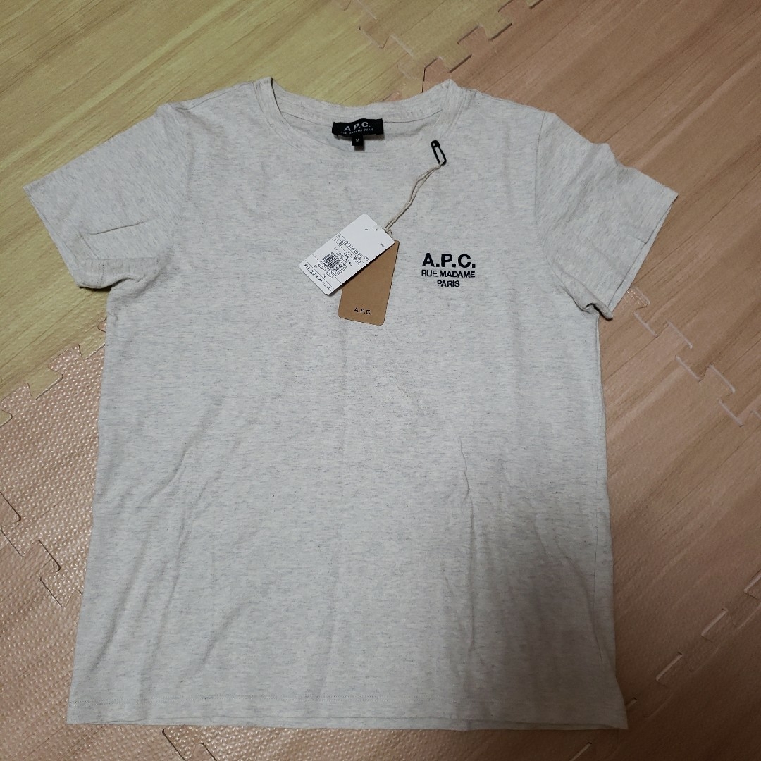 新品　Raymond TシャツA.P.C.　Tシャツ　グレー　ロゴ