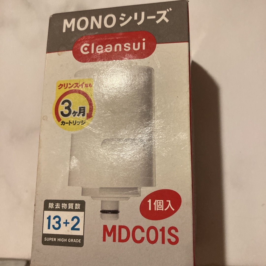 クリンスイ(クリンスイ)のクリン水　MONOシリーズ　MDCO1S カートリッジ インテリア/住まい/日用品のキッチン/食器(浄水機)の商品写真