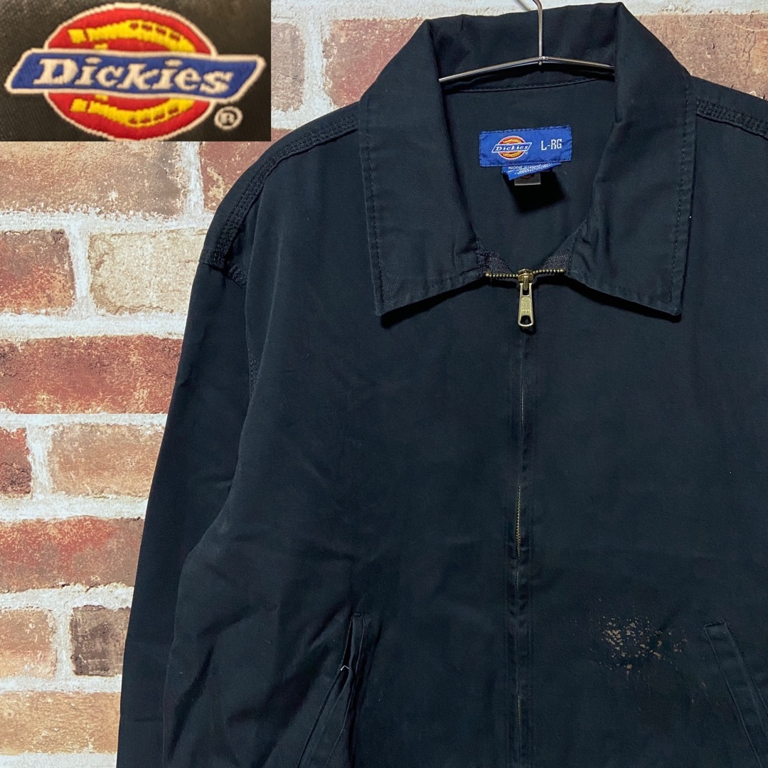 R116 Dickies ワークジャケット  ブラック ジャケット