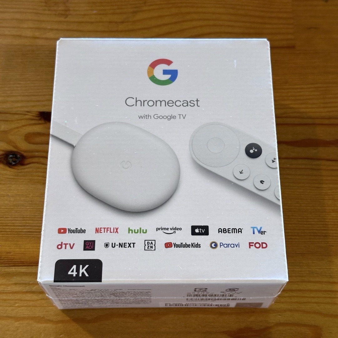 [新品] Google Chromecast with Google TV 4K