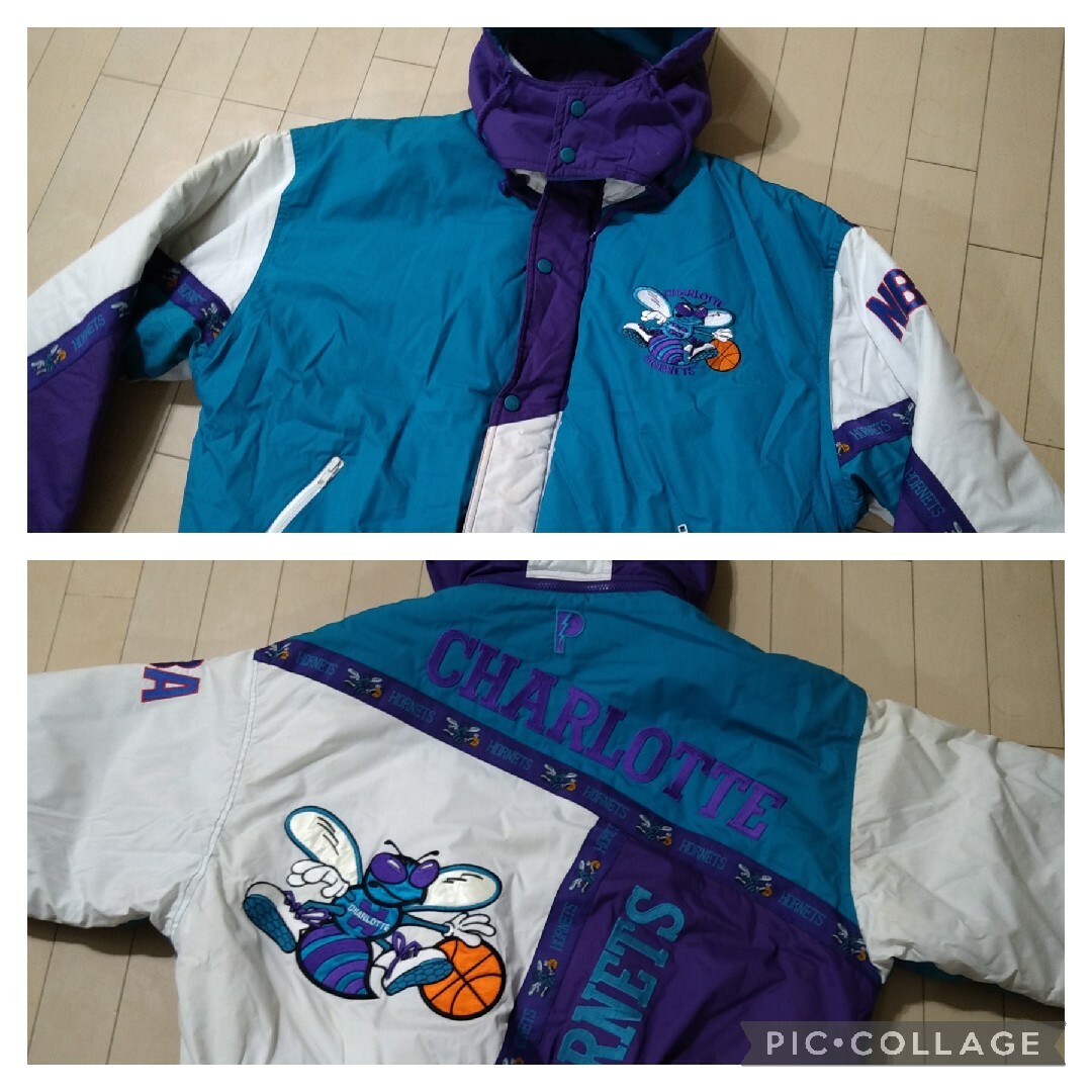 NBA PRO PLAYER HORNETS ホーネッツ ブルゾン ジャケット