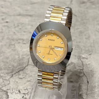 RADO - ラドー 12Pダイヤ 121.9596.2 メンズ 腕時計 A01892の通販 by