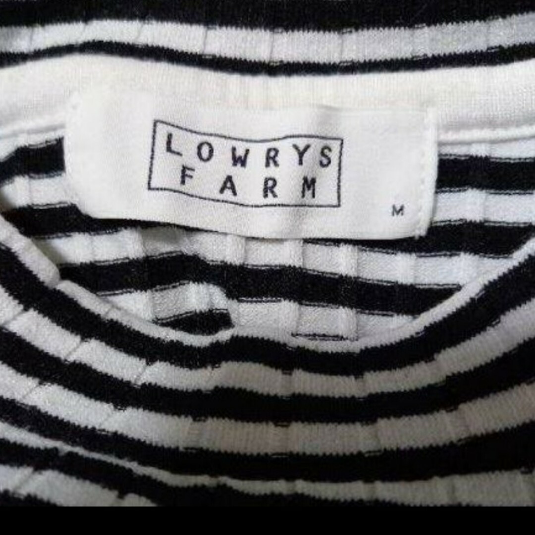 LOWRYS FARM(ローリーズファーム)のルカ様 専用　【新品】LOWRYS FARM /ロンティー Mサイズ 長袖 レディースのトップス(カットソー(長袖/七分))の商品写真