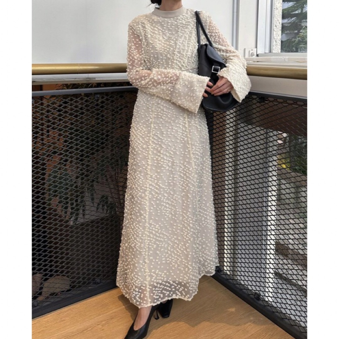 CLANE - CLANE SNOW DOT JACQUARD ONEPIECEの通販 by aki's shop