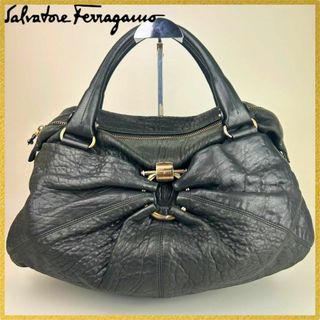 サルヴァトーレフェラガモ(Salvatore Ferragamo)のSalvatore Ferragamoe フェラガモ トートバッグ  レザー(トートバッグ)