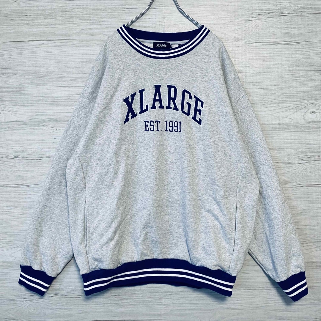 XLARGE - 【人気デザイン】XLARGE スウェット XLサイズ リンガー ...