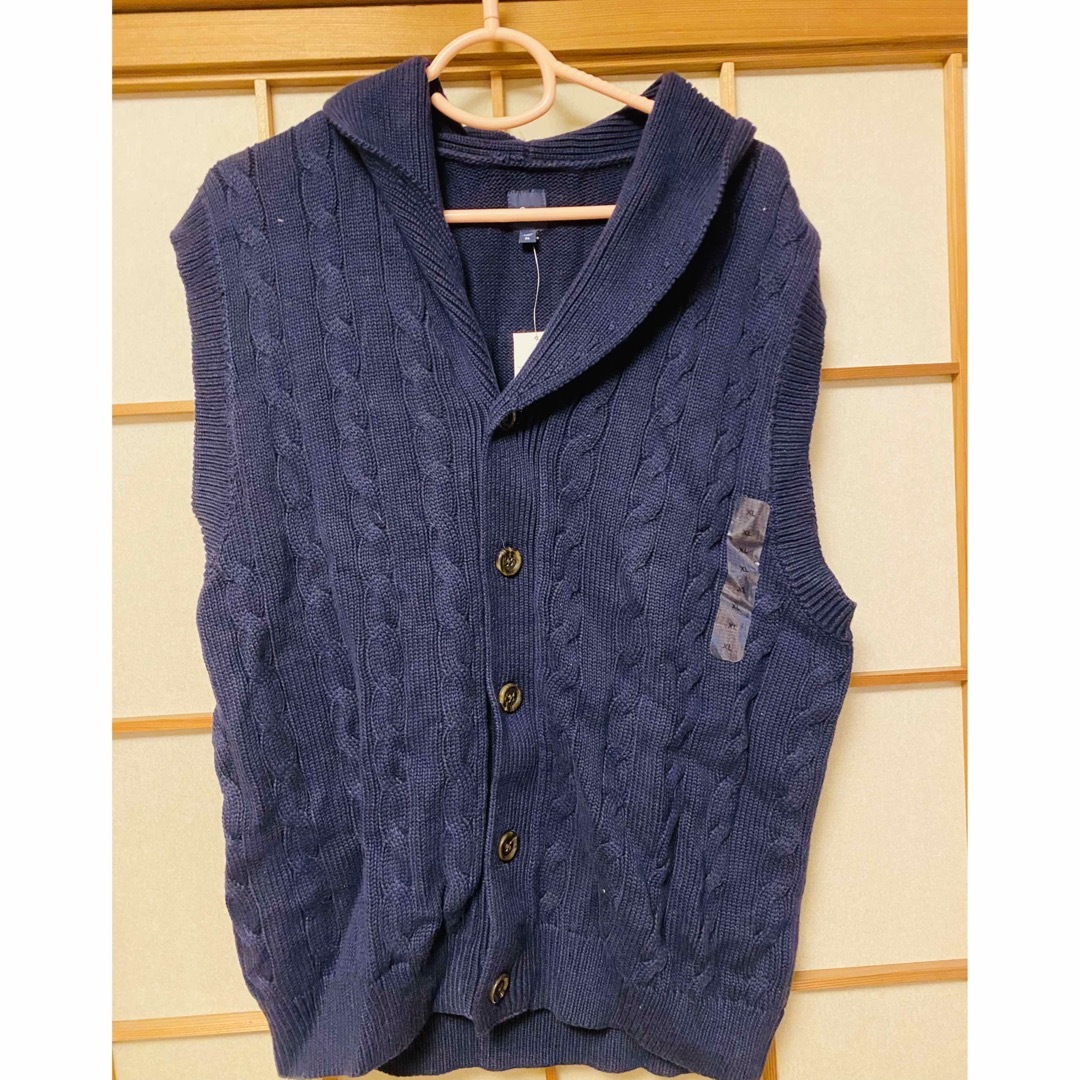 GAP(ギャップ)のギャップ　GAP セーター　ニット　ベスト　XL 大きい服　定価5900円 メンズのトップス(ニット/セーター)の商品写真