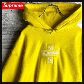 Supreme Cross Box Logo Yellow Mサイズ 新古品