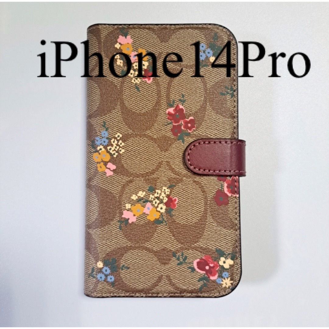 COACH - COACH☆コーチ iPhone14Pro ケース 手帳型の通販 by citron