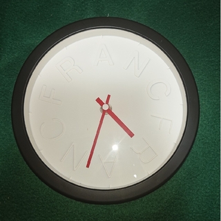 フランフラン(Francfranc)のFrancfranc フランフラン の ミニ 掛け時計 ‼️(掛時計/柱時計)