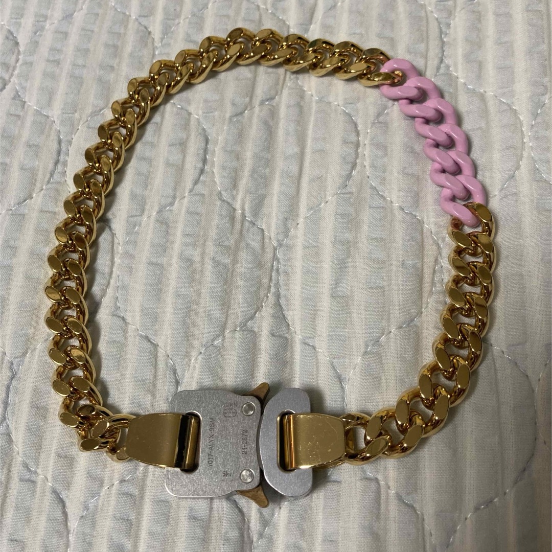 ALYX COLORED LINKS BUCKLE NECKLACE