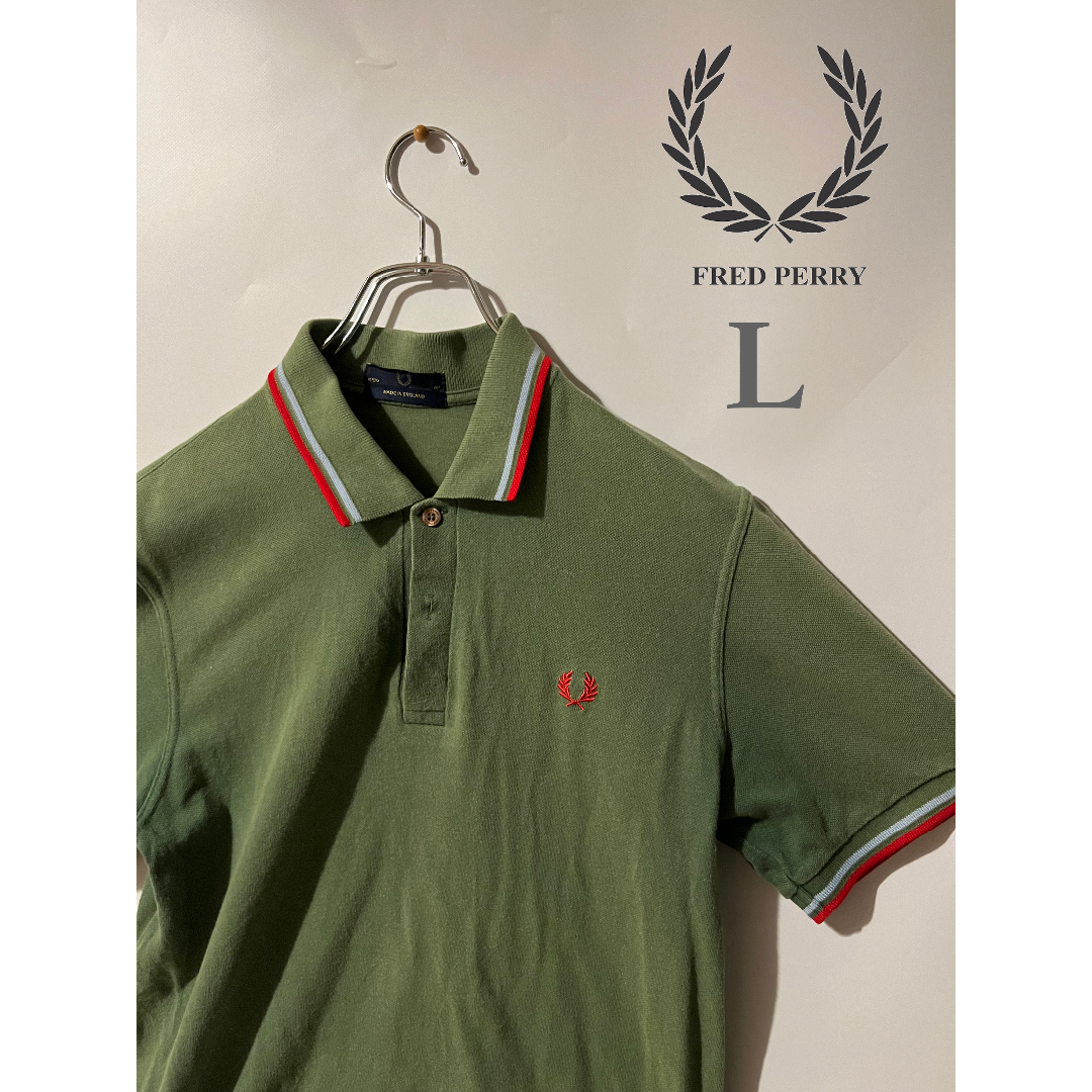 Fred perry ポロシャツLサイズ