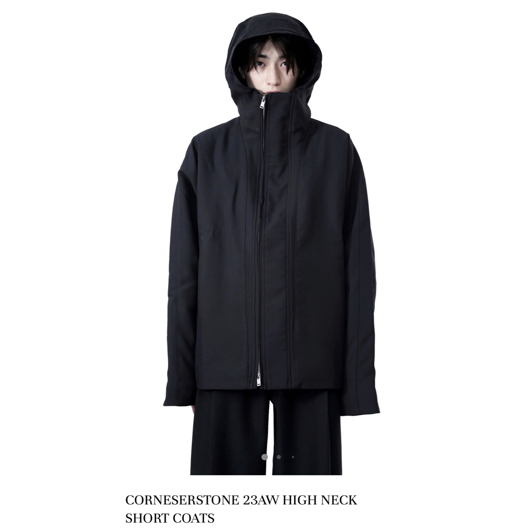 cornerstone 23AW HIGH NECK SHORT COATS - アウター