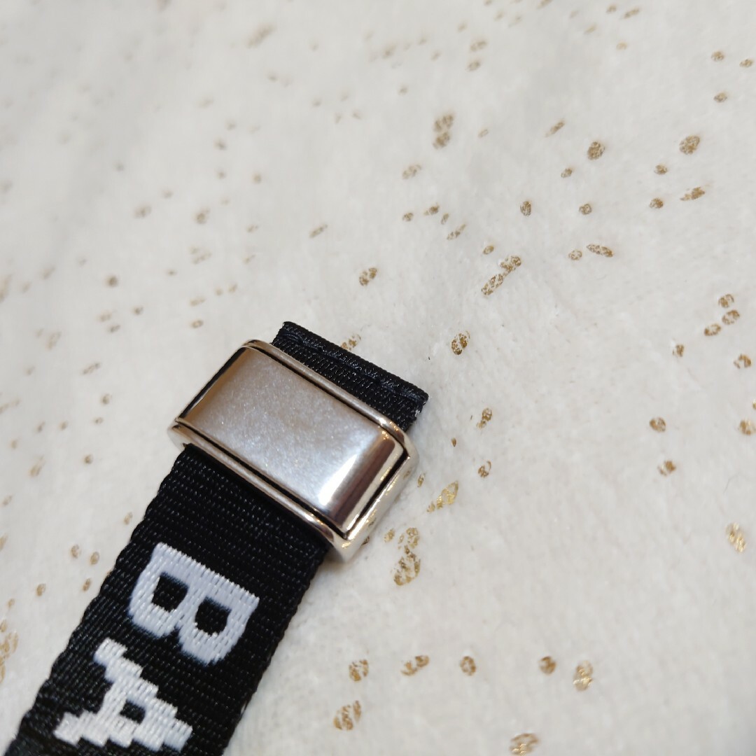 Balenciaga(バレンシアガ)のギフトレシート付★BALENCIAGA☆ブレスレット ブラック メンズのアクセサリー(ブレスレット)の商品写真