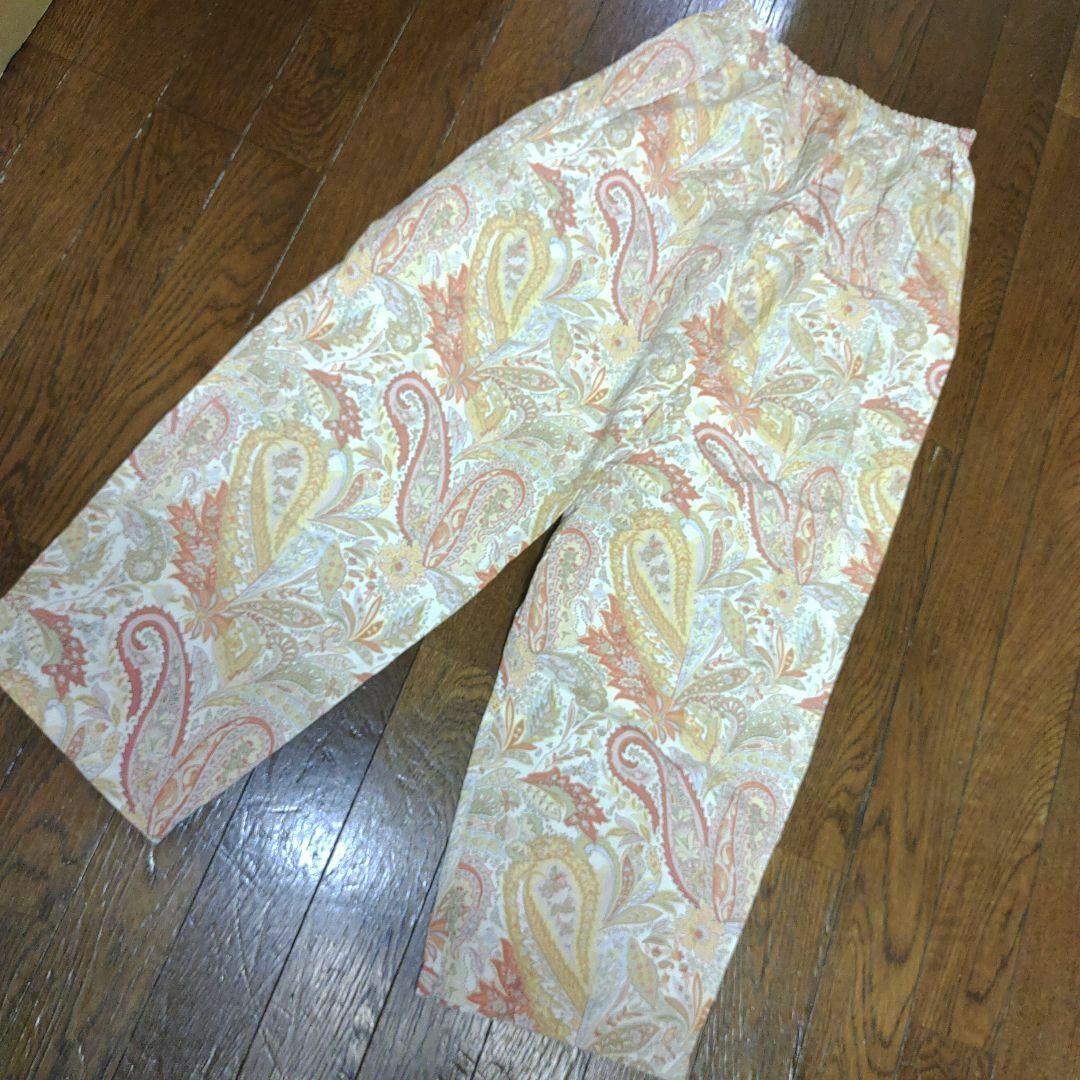 1867超美品 エトロ パジャマ М 寝間着 ペイズリー柄 総柄 コットン-