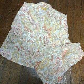 美品 イタリア 製 ETRO ライン ペイズリースウェットパンツ 2XL エトロ