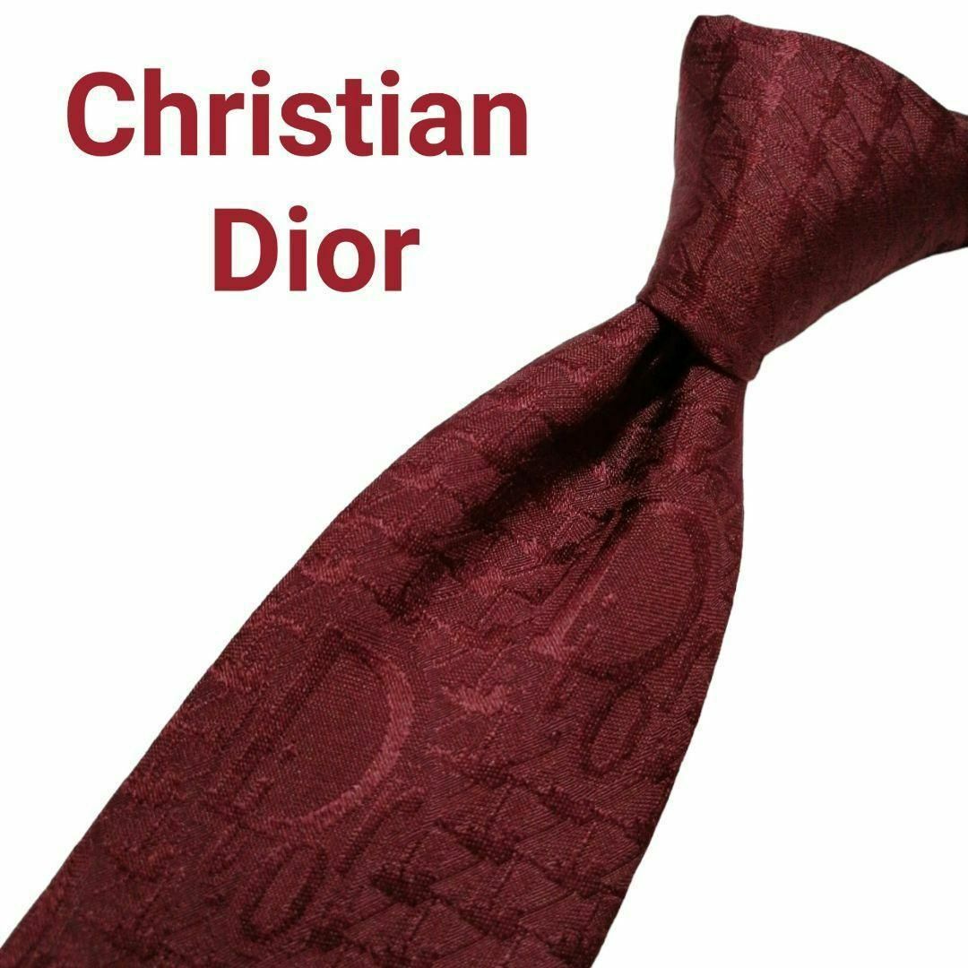 Christian Dior クリスチャン ディオール ネクタイ トロッター柄