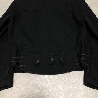 GDC - GDC キャンバス ダブル ライダース レースアップ ジャケット 裏