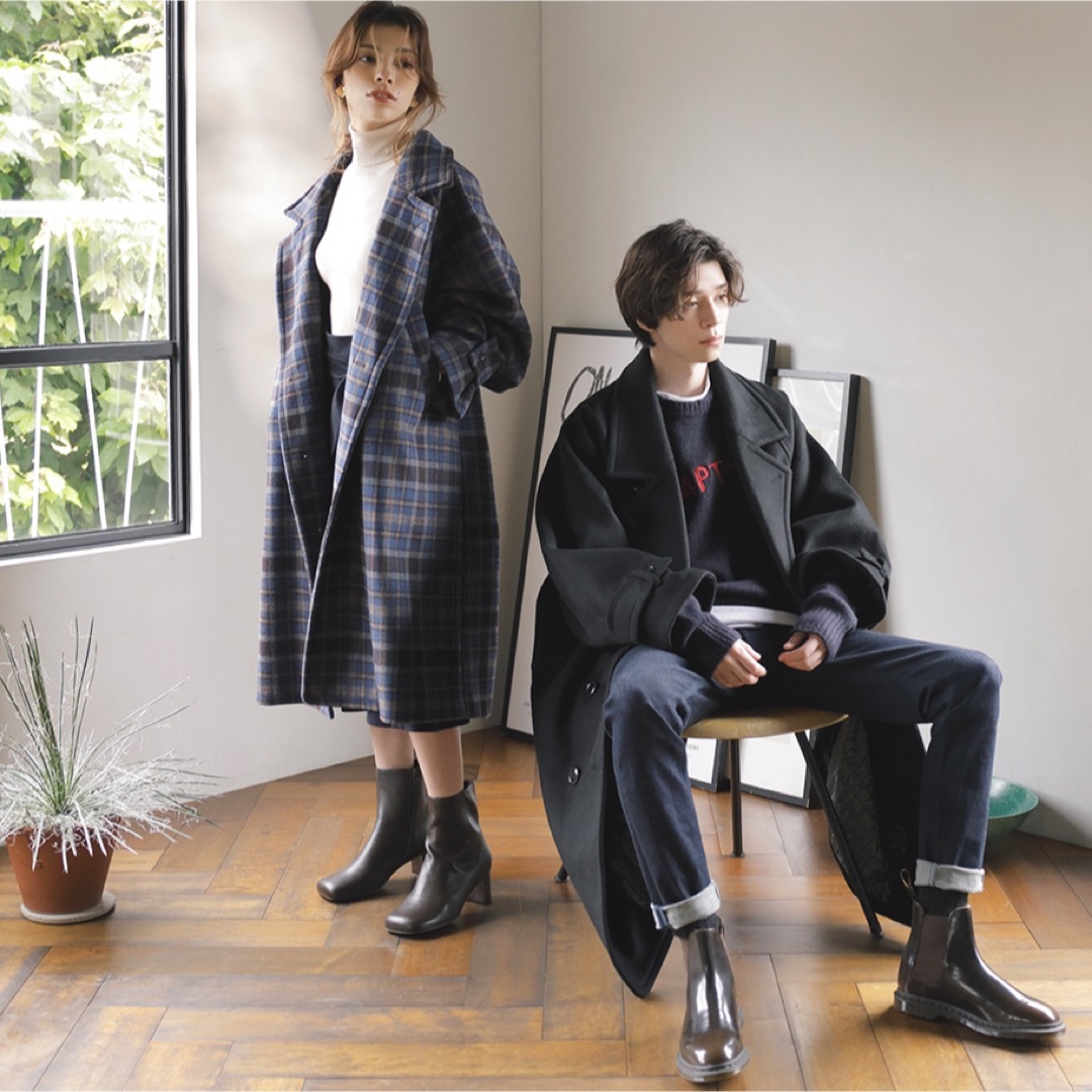 Naptime LONG COAT-BLACK 西島隆弘 着用の通販 by CBD in M|ラクマ