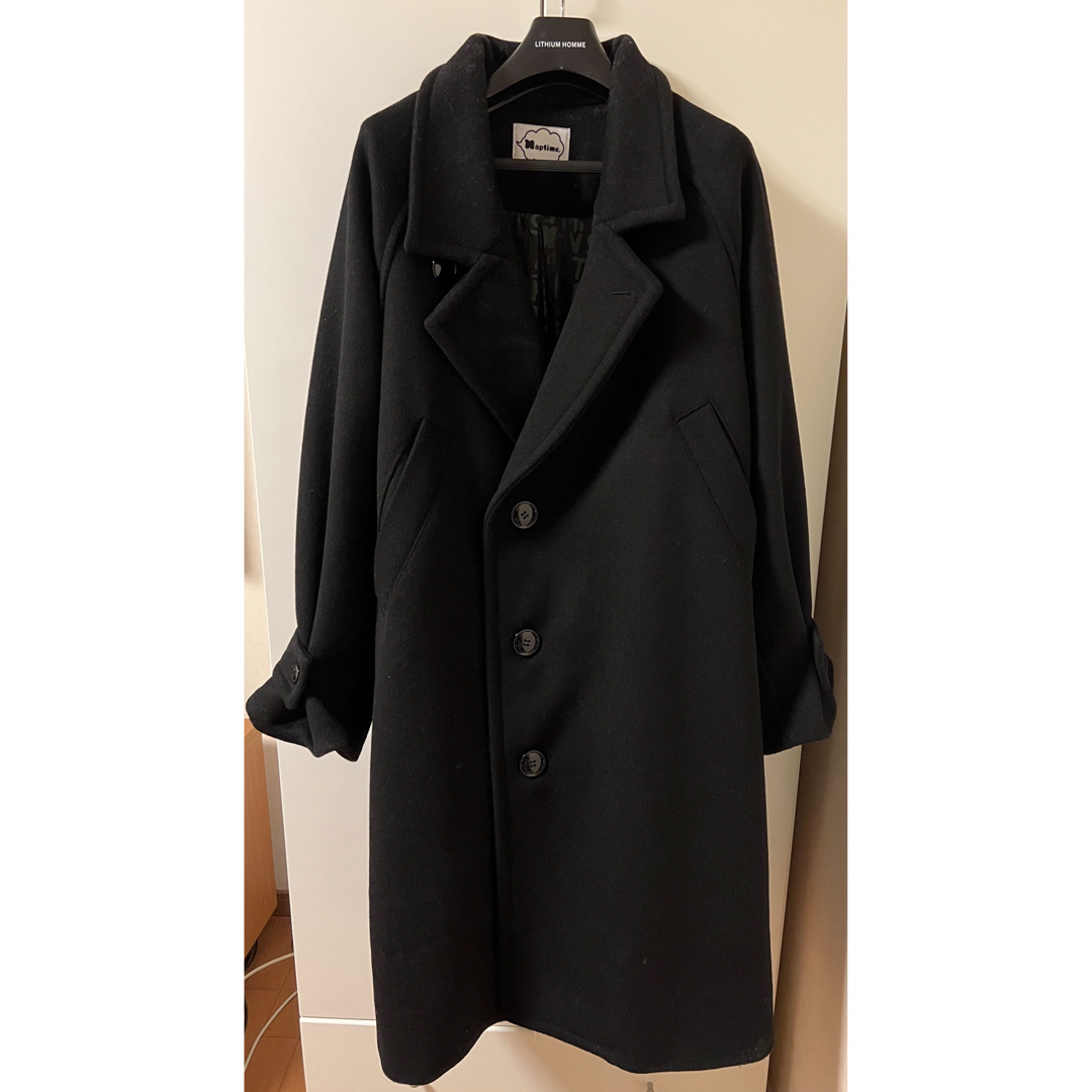 Naptime LONG COAT-BLACK 西島隆弘 着用の通販 by CBD in M|ラクマ
