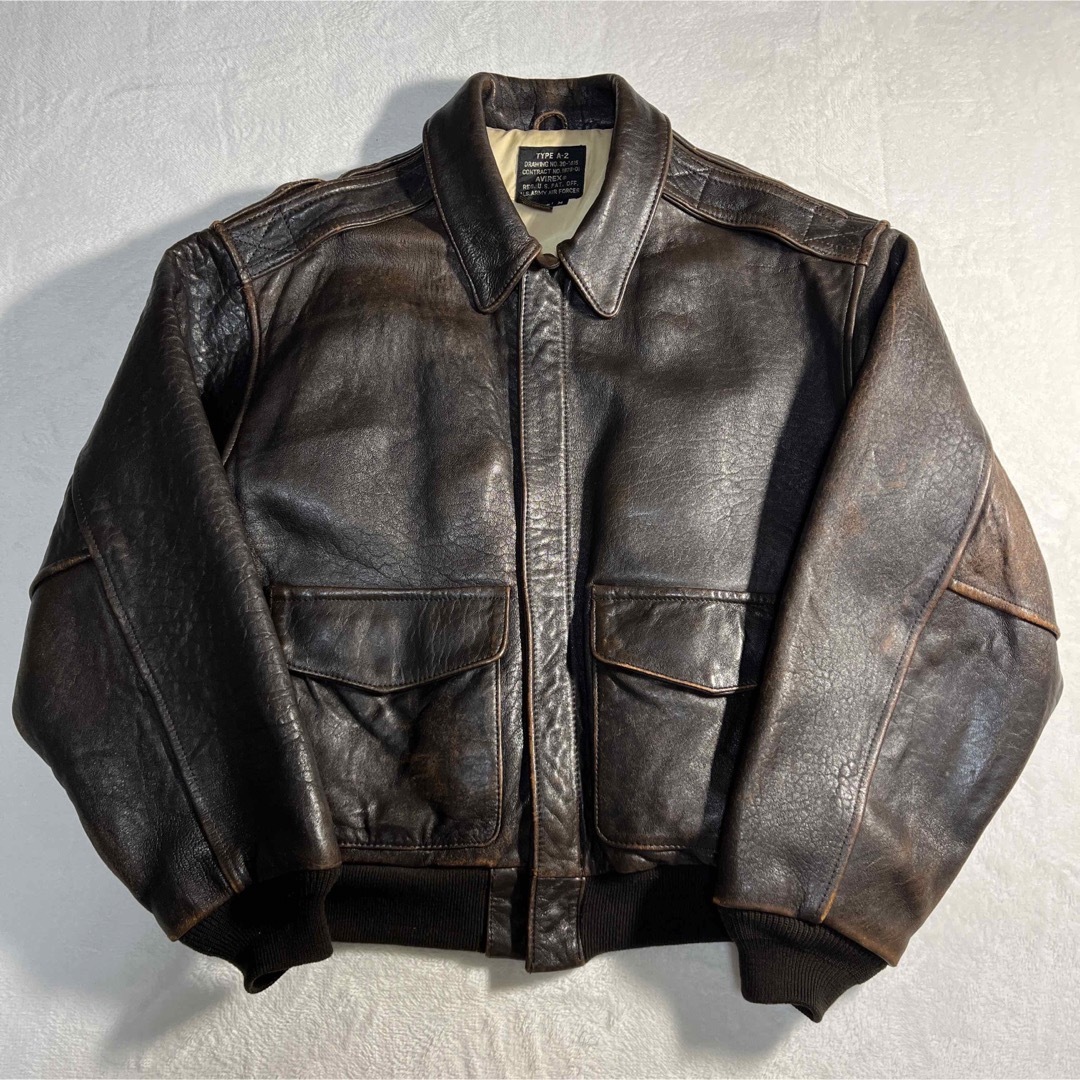 AVIREX - 90's old avirex A-2 leather jacketの通販 by ocean 's shop