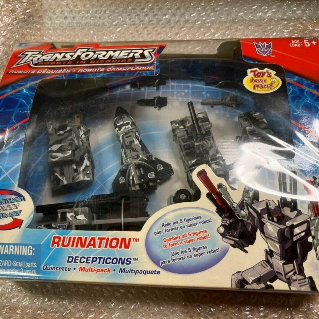 RUINATION トランスフォーマー Robots in Disguise ト