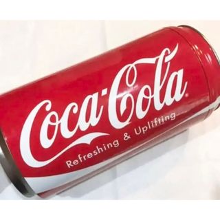 コカコーラ(コカ・コーラ)のコカコーラ Coca-Cola ブリキ缶ケース インテリア雑貨 観葉植物入れ(小物入れ)